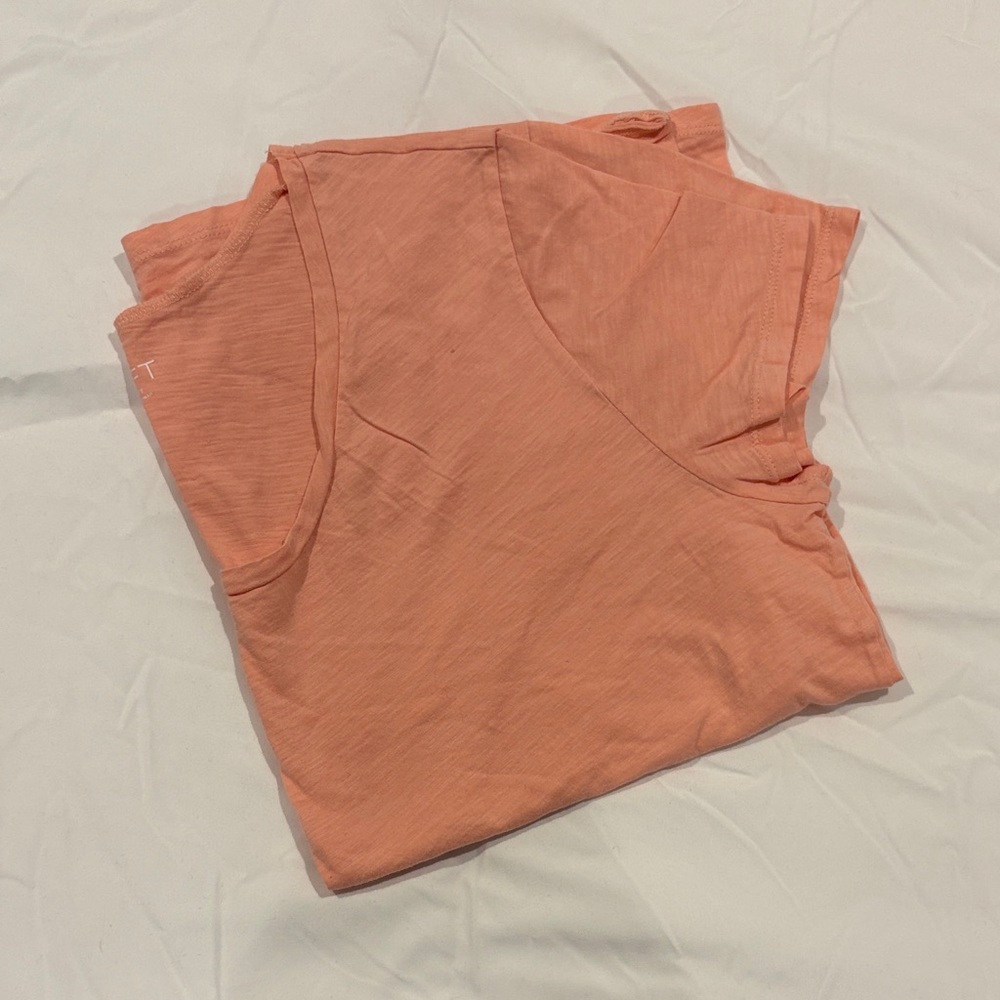 LOFT Peach Short Sleeve Tee
